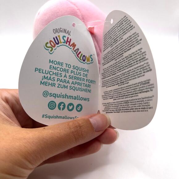 Gladys the Seal Original Squishmallow with fuzzy belly 5" - Picture 4 of 10